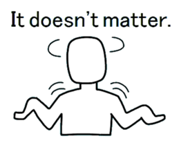 Yes-No man (english) sticker #2526714