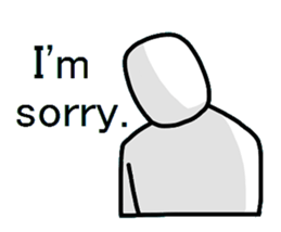 Yes-No man (english) sticker #2526717