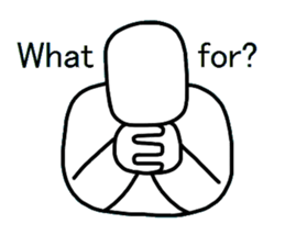 Yes-No man (english) sticker #2526719