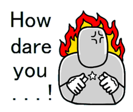 Yes-No man (english) sticker #2526724