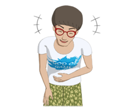 Life of Peter (College student) sticker #2527090