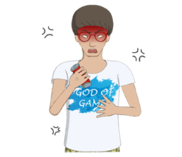 Life of Peter (College student) sticker #2527098