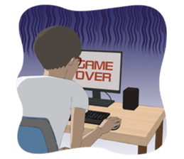 Life of Peter (College student) sticker #2527116