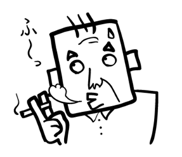 Osaka's grandpa sticker #2527500