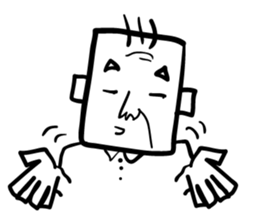 Osaka's grandpa sticker #2527511