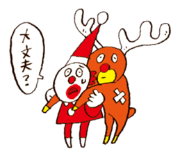 Crazy for Santa sticker #2527885
