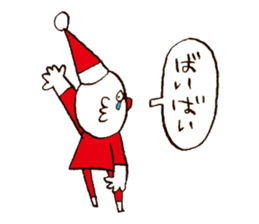 Crazy for Santa sticker #2527890