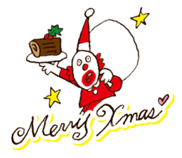 Crazy for Santa sticker #2527900