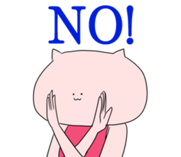 Cat pose No.2 sticker #2527902