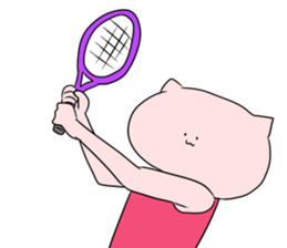 Cat pose No.2 sticker #2527910