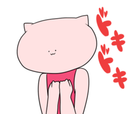 Cat pose No.2 sticker #2527912