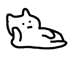 cat life Character sticker #2528530