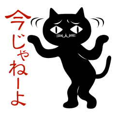 The black cat 'Kuroneko-san'
