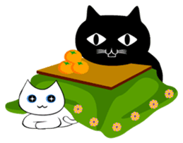The black cat 'Kuroneko-san' sticker #2528860