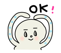 Leisurely octopus sticker #2529670