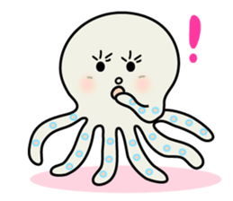 Leisurely octopus sticker #2529671