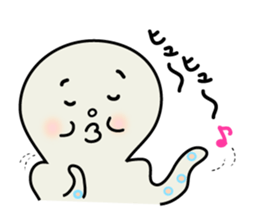 Leisurely octopus sticker #2529682