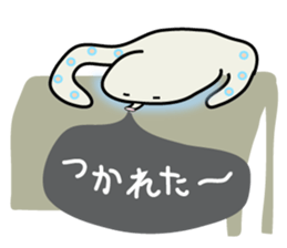 Leisurely octopus sticker #2529698