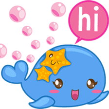 Wolee, the cutest little whale sticker #2529701