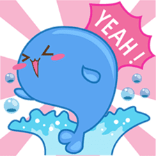 Wolee, the cutest little whale sticker #2529702