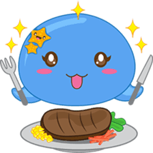 Wolee, the cutest little whale sticker #2529705