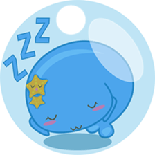 Wolee, the cutest little whale sticker #2529706
