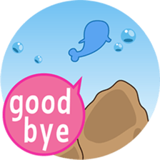 Wolee, the cutest little whale sticker #2529707