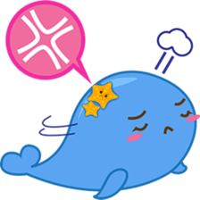 Wolee, the cutest little whale sticker #2529708