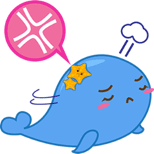 Wolee, the cutest little whale sticker #2529708