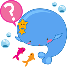 Wolee, the cutest little whale sticker #2529709