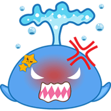Wolee, the cutest little whale sticker #2529714