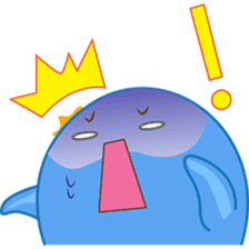 Wolee, the cutest little whale sticker #2529716