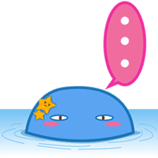 Wolee, the cutest little whale sticker #2529722