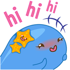 Wolee, the cutest little whale sticker #2529725