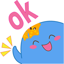 Wolee, the cutest little whale sticker #2529731