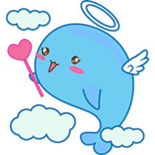 Wolee, the cutest little whale sticker #2529736