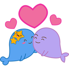 Wolee, the cutest little whale sticker #2529740