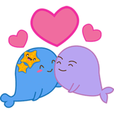Wolee, the cutest little whale sticker #2529740