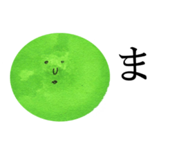 The face of one sentence sticker #2530348