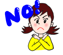 Stamps of Office Lady Emuko sticker #2530422