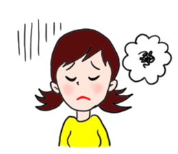 Stamps of Office Lady Emuko sticker #2530429