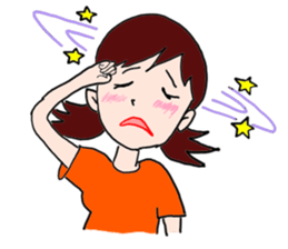 Stamps of Office Lady Emuko sticker #2530432