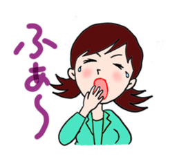 Stamps of Office Lady Emuko sticker #2530444