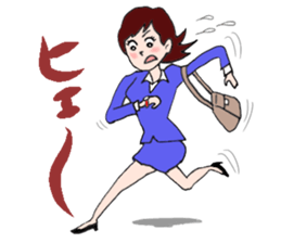 Stamps of Office Lady Emuko sticker #2530448