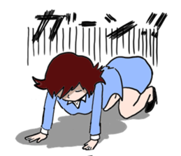 Stamps of Office Lady Emuko sticker #2530449