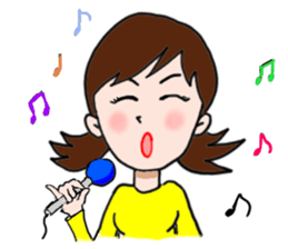 Stamps of Office Lady Emuko sticker #2530453