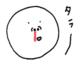 The loose and round sticker #2530571