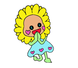My sunflower's every day sticker #2530827