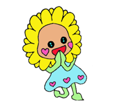 My sunflower's every day sticker #2530827