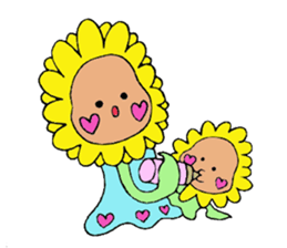 My sunflower's every day sticker #2530838